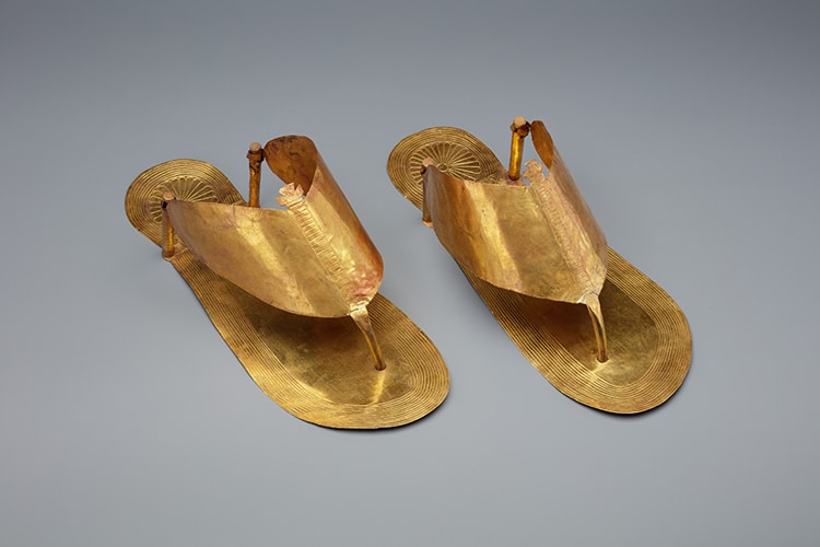 Gold Egyptian sandals and toe stalls.... - Roundhouse Works | Facebook